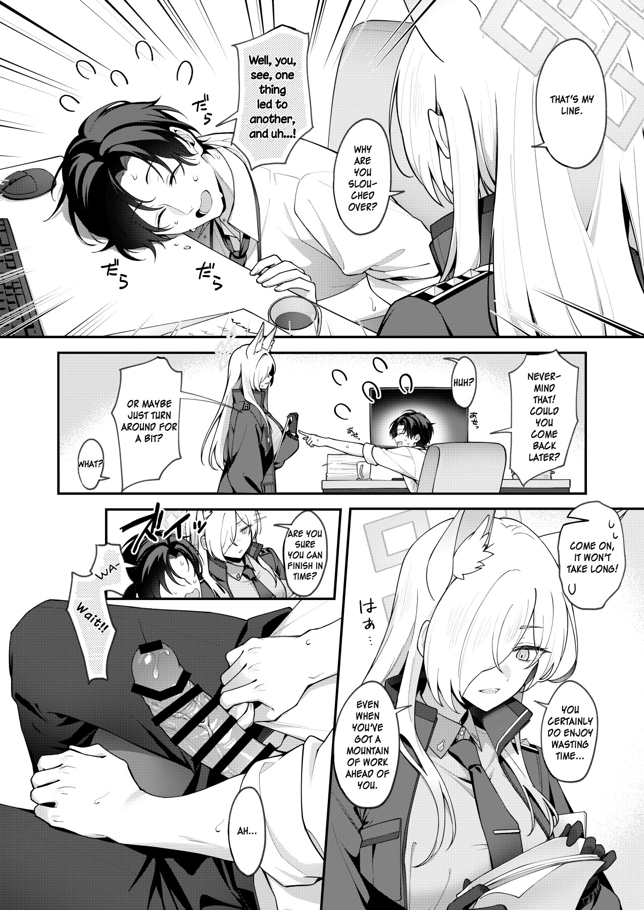 Hentai Manga Comic-Share a secret with Kanna-Read-3